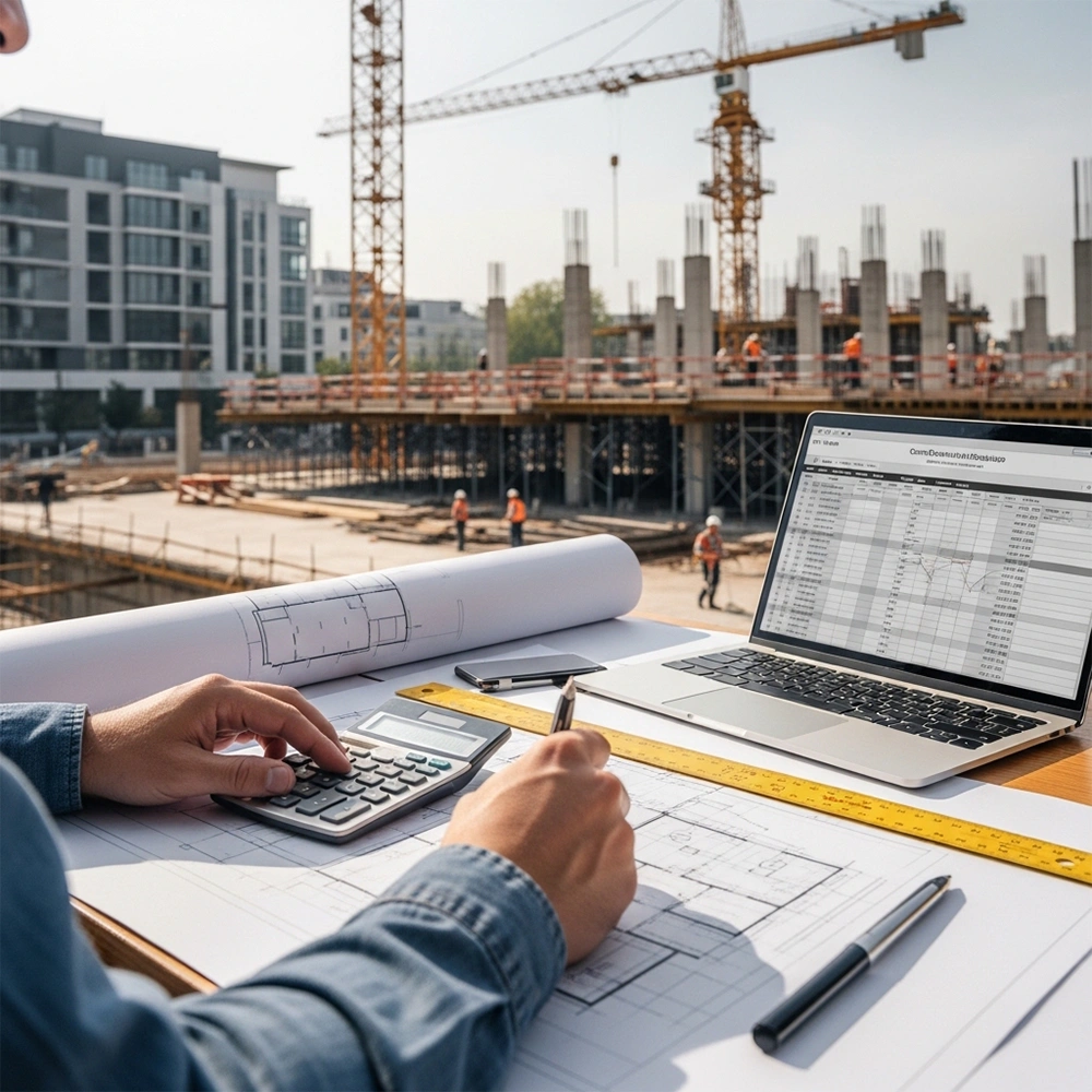 UK commercial construction project