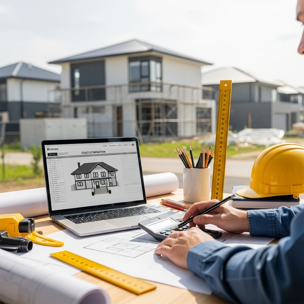 Modern UK residential house construction